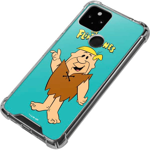 The Flinstones Barney Rubble Google Pixel 5 Clear Case